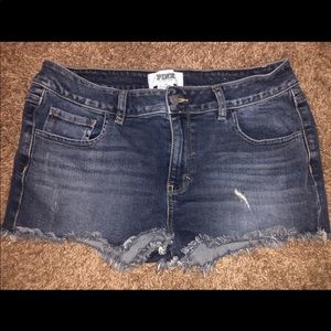 PINK denim shorts sz 12